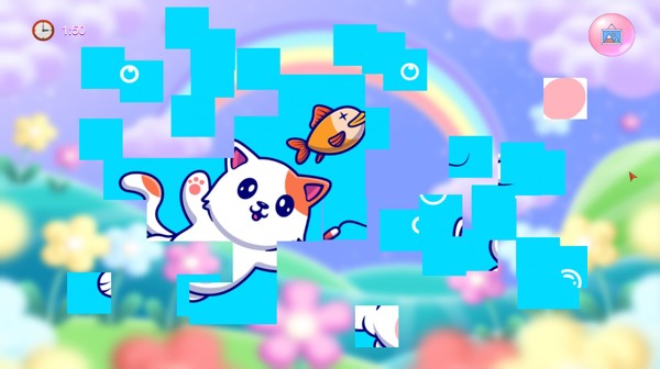 Puzzles with cats screenshot 6
