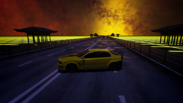 Synthwave Burnout screenshot 8