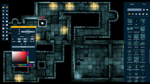 Dynamic Dungeons Editor screenshot 1