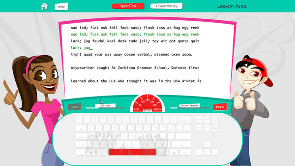 Mavis Beacon Keyboarding Kidz screenshot 3