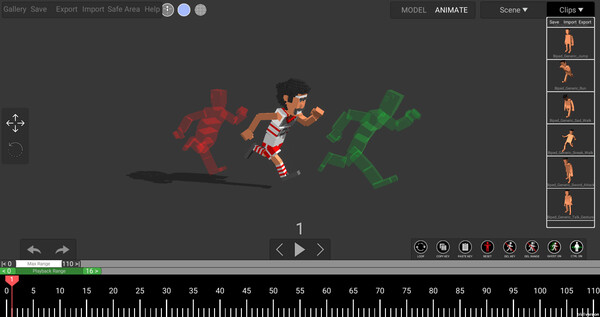 Anima Toon :3D Voxel Character Animation screenshot 2