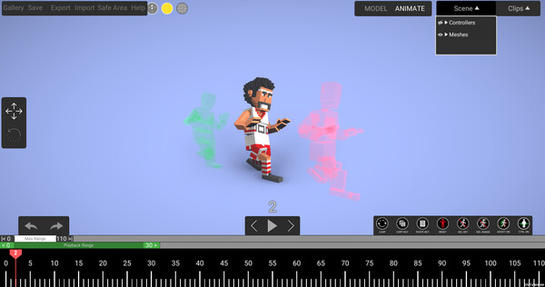Anima Toon :3D Voxel Character Animation screenshot 3