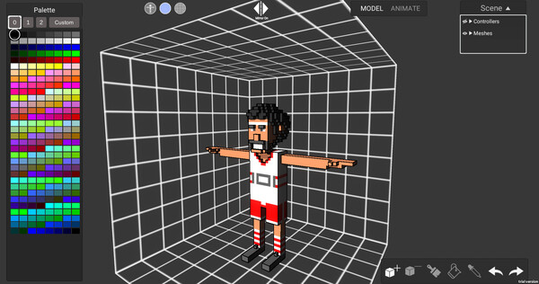 Anima Toon :3D Voxel Character Animation screenshot 7