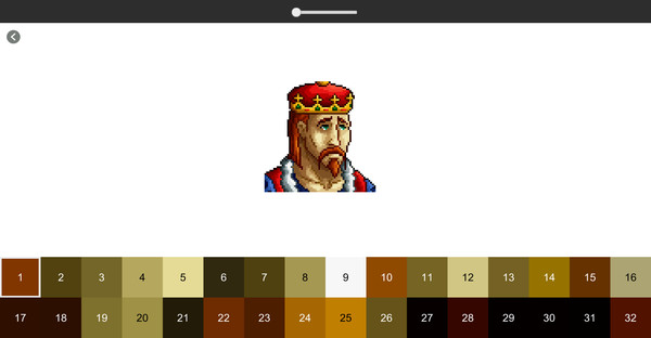 Color by Number - Medieval Portrait screenshot 4