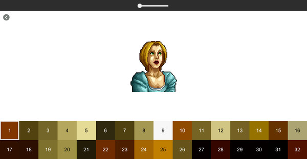 Color by Number - Medieval Portrait screenshot 1