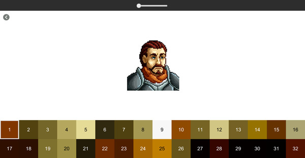 Color by Number - Medieval Portrait screenshot 3