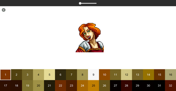 Color by Number - Medieval Portrait screenshot 5