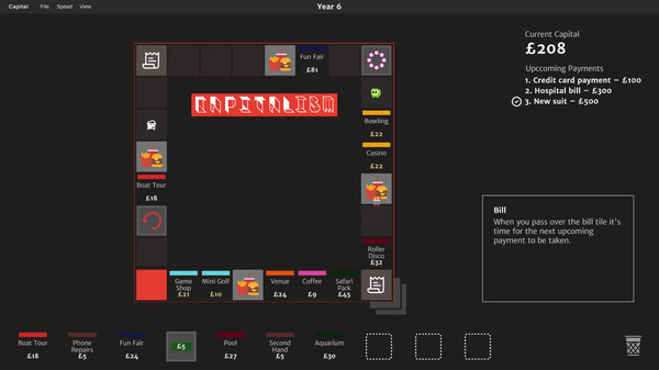 CAPITALISM The action board game for one player screenshot 1