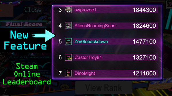 Neon Nights Pinball screenshot 1