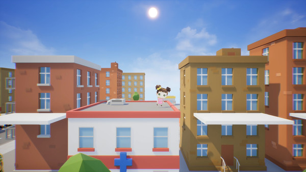 Chibi Girl VS Evil Zombie Dead screenshot 1