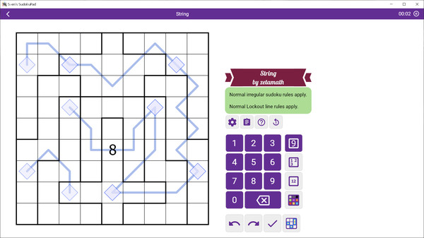 Sven's SudokuPad screenshot 7