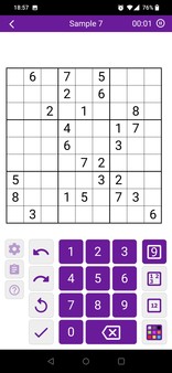 Sven's SudokuPad screenshot 3