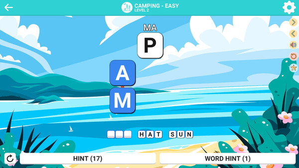 Square Word: Summer Edition☀️ screenshot 2