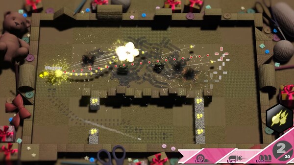 League of Felt Tanks: Together screenshot 1