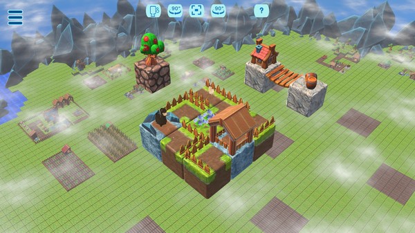 Floating Farmer - Logic Puzzle screenshot 1