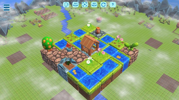 Floating Farmer - Logic Puzzle screenshot 4