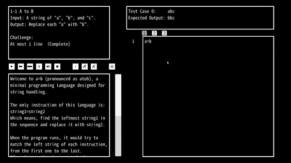 A=B screenshot 1