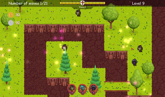 Magic defense 2: The Return of the Legend screenshot 1