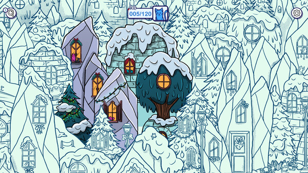 Hidden Cats in Santa's Realm screenshot 2