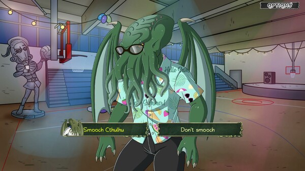 Tentacle Prawn: (Actually) A Cthulhu Dating Sim screenshot 1