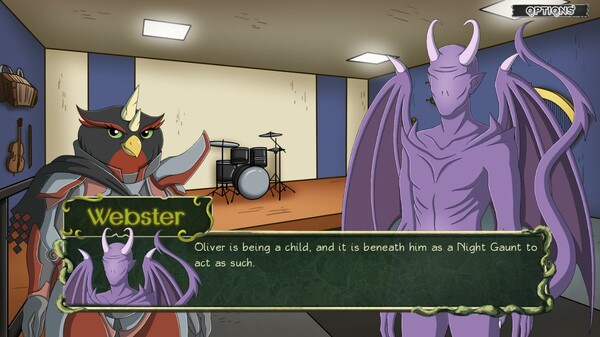 Tentacle Prawn: (Actually) A Cthulhu Dating Sim screenshot 4