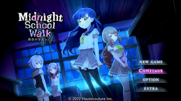 Midnight School Walk 真夜中学園さんぽ screenshot 1