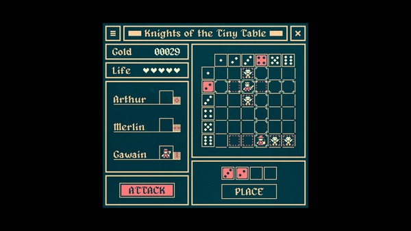 Knights of the Tiny Table screenshot 1