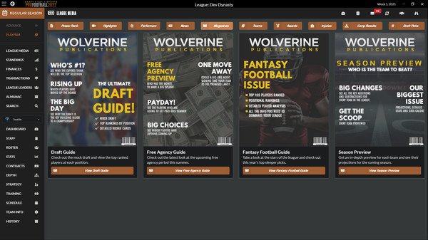 Draft Day Sports: Pro Football 2022 screenshot 8