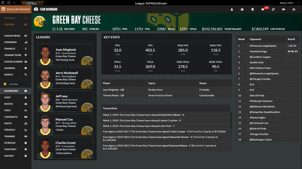 Draft Day Sports: Pro Football 2022 screenshot 5
