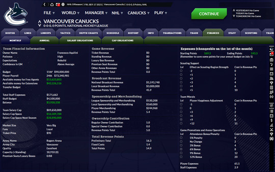 Franchise Hockey Manager 8 screenshot 3