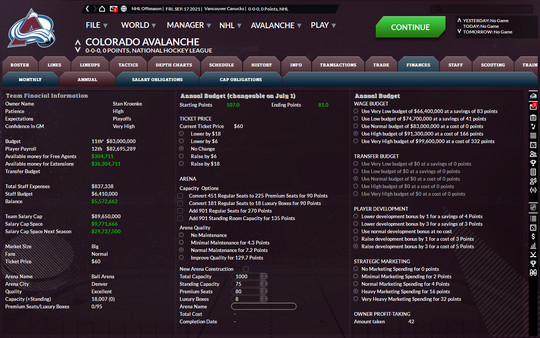 Franchise Hockey Manager 8 screenshot 7