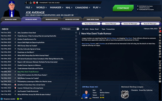 Franchise Hockey Manager 8 screenshot 6