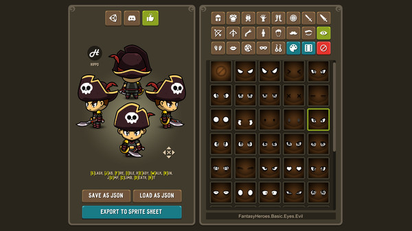 Fantasy Heroes 4D / Character Maker screenshot 6