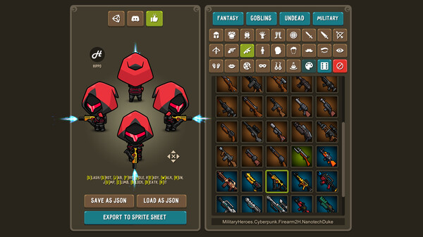 Fantasy Heroes 4D / Character Maker screenshot 4