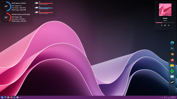 Infinite Widgets screenshot 1