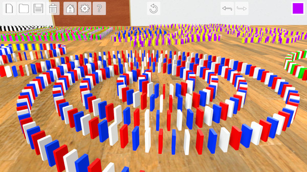 Domino Effect: Build and Topple screenshot 2