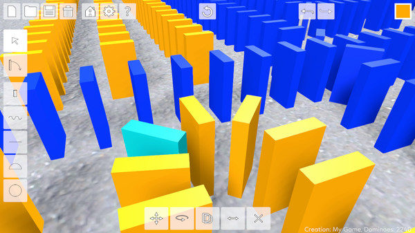 Domino Effect: Build and Topple screenshot 1