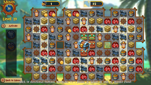 Match Three Pirates II screenshot 5