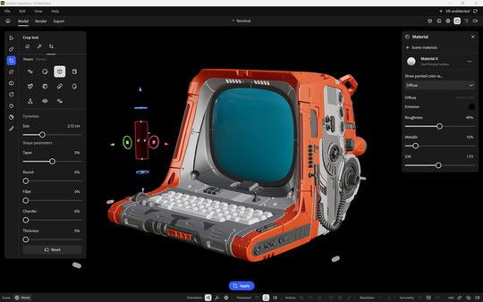 Substance 3D Modeler 2025 screenshot 1