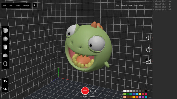 Claydo:Easy 3D Modelling & Printing screenshot 1