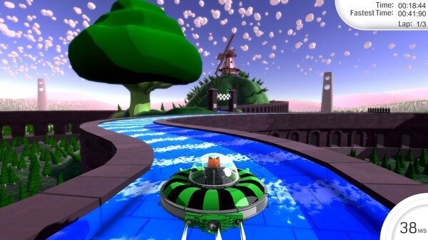 Hovercraft Racing screenshot 1