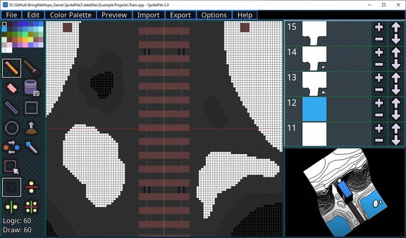 SpritePile 2.0 screenshot 1