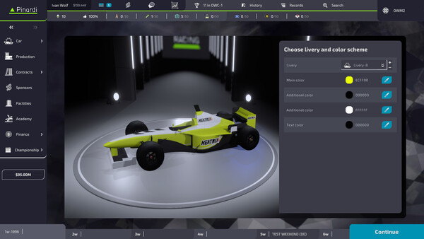 Open Wheel Manager 2 screenshot 2