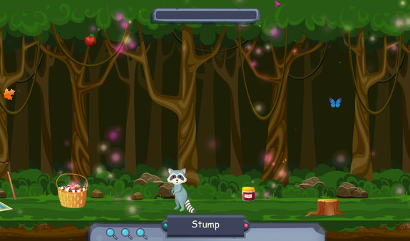 Searching for objects in the forest screenshot 2