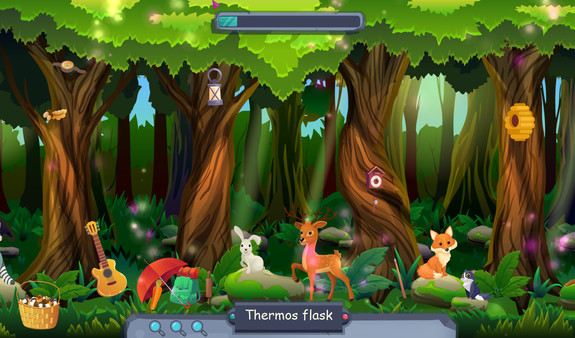 Searching for objects in the forest screenshot 4
