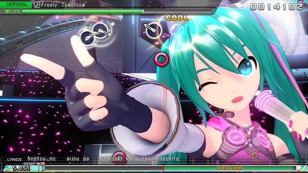 Hatsune Miku: Project DIVA Mega Mix+ screenshot 1