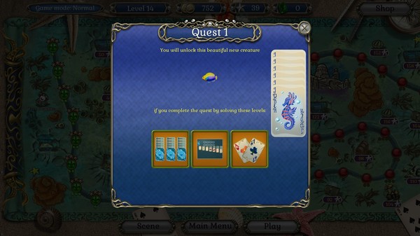 Jewel Match Atlantis Solitaire 3 - Collector's Edition screenshot 10