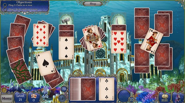 Jewel Match Atlantis Solitaire 3 - Collector's Edition screenshot 7