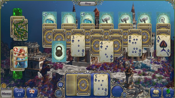 Jewel Match Atlantis Solitaire 3 - Collector's Edition screenshot 1