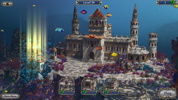 Jewel Match Atlantis Solitaire 3 - Collector's Edition screenshot 2